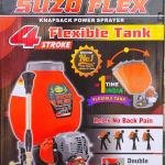 Pad Corp Suzo Flex, India's 1St Flexible Tank Premium 4 Stroke Petrol Engine Operated Power Sprayer, 20 Liter Capacity